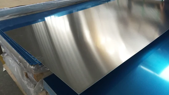 Hoja de aluminio con acabado laminado cubierto con película de PVC 1xxx 3xxx Precio para paneles de construcción